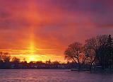Sunset Solar Pillar_DSCF04204